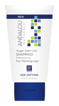 Andalou Naturals - Argan Oil & Shea Moisture Rich Shampoo - Travel Size