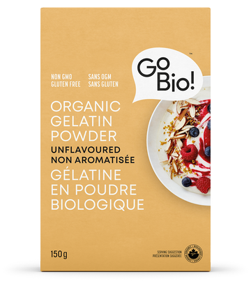 GoBIO! Organics - Organic Gelatin Powder - 150g