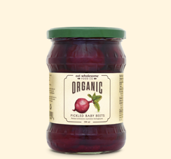 Eat Wholesome - Pickled Beets, Baby, Whole, Organic