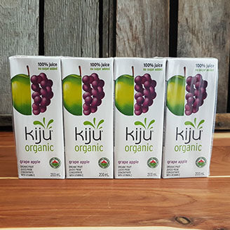 Kiju - Juice Boxes - Grape Apple Juice