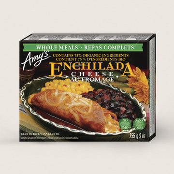 Amy's - Whole Meal, Enchilada, Cheese w/Corn & Black Beans
