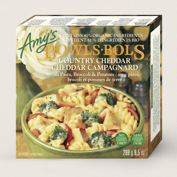 Amy's - Bowl, Country Cheddar w/Pasta, Broccoli & Potatoes