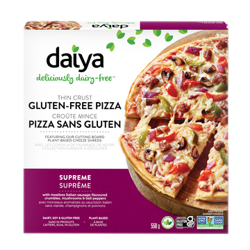 Daiya - Thin Crust Pizza - Supreme