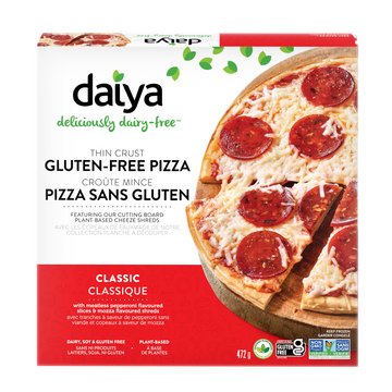 Daiya - Thin Crust Pizza - Classic Meatless Pepperoni