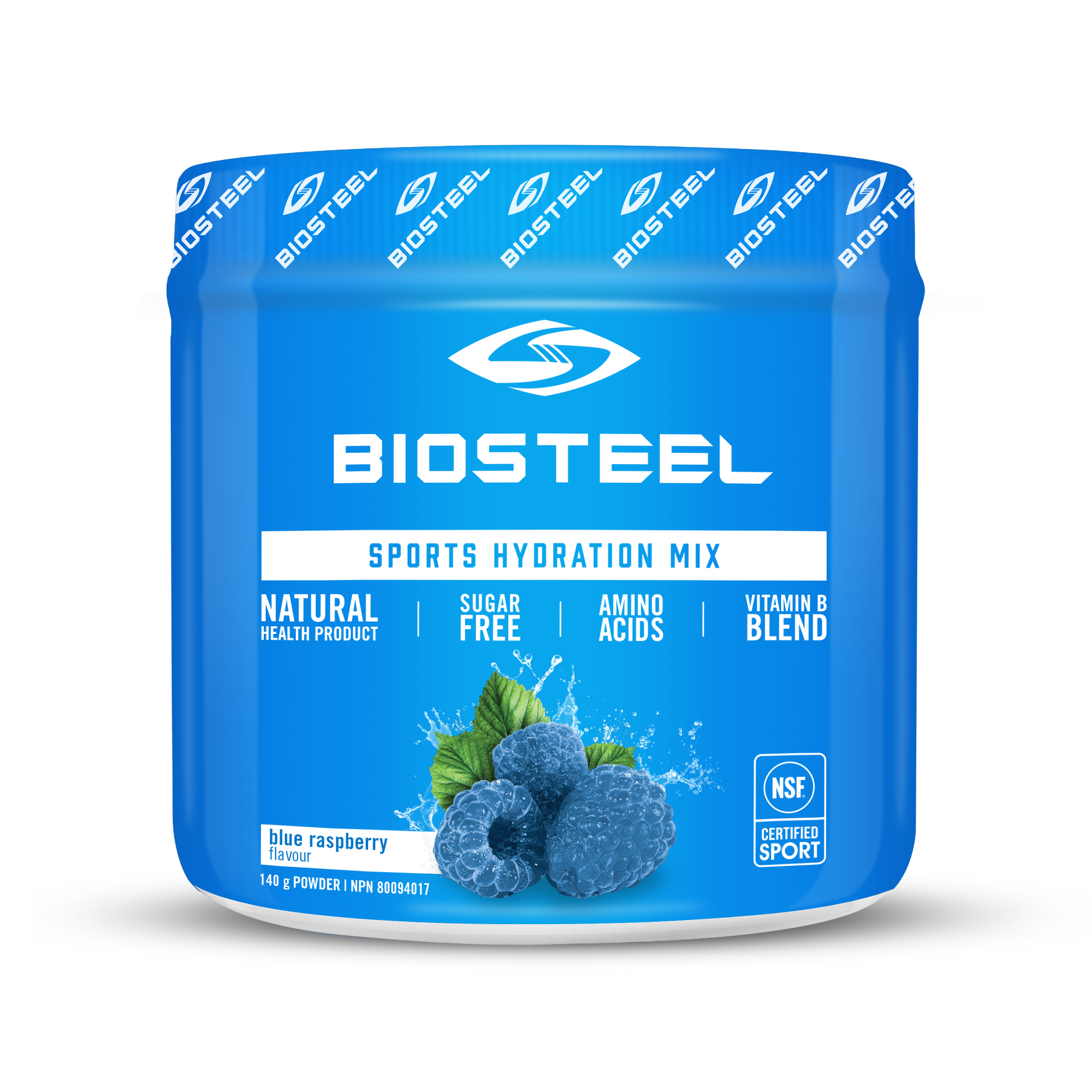 Biosteel Sports Hydration, Blue Raspberry Flavor, Zero Sugar