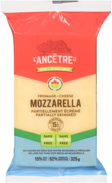 L'Ancêtre - Mozzarella, Partly Skimmed (15% MF)