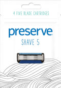 Preserve by Recycline - Shave 5 Replacement Blades
