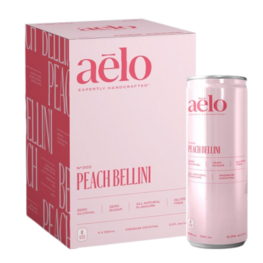 Aelo - Peach Bellini - 0% Alcohol