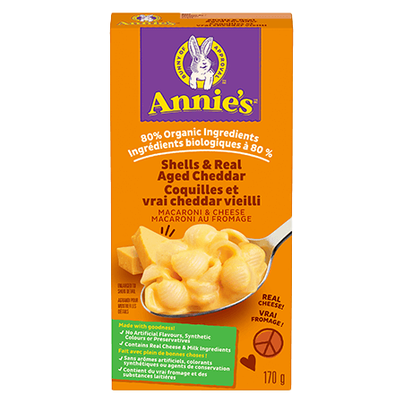 Annie's - Aged Cheddar & Shell Pasta