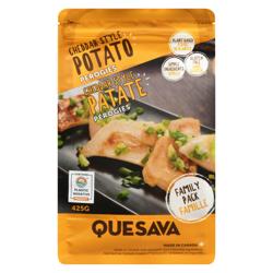 Quesava - Perogies, Plant-based, Cheddar Style Potato - 425g