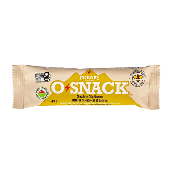 Hornby Island - OSnack Energy Bar - Chocolate Chip Banana