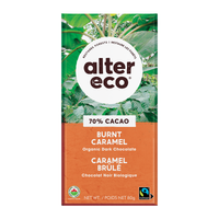 Alter Eco - Chocolate Bar - Burnt Caramel