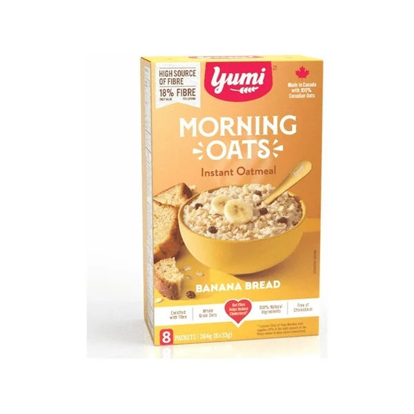 Yumi - Morning Oats, Instant Oatmeal, Banana Bread