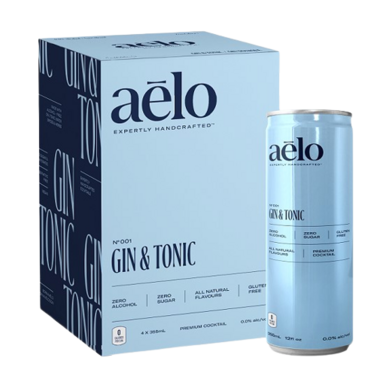 Aelo - Gin & Tonic - 0% Alcohol