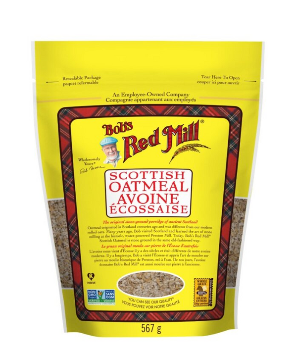Bob's Red Mill - Oatmeal, Scottish, Whole Grain, Organic