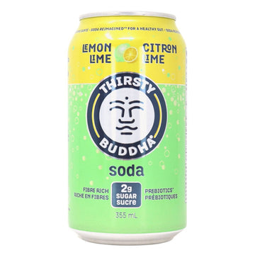 Thirsty Buddha - Probiotic Soda - Lemon Lime