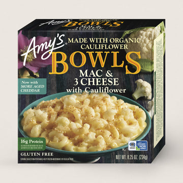Amy's - Bowl, Mac & Cheese with Cauliflower