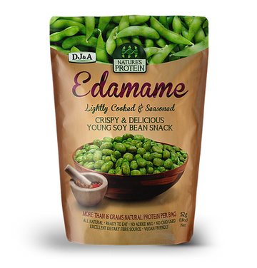 DJ&A - Nature's Protein, Edamame, Lightly Cooked & Seasoned