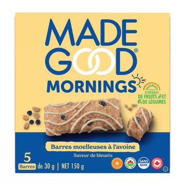 Made Good Mornings - Soft Baked Oat Bars, Blueberry Flavour