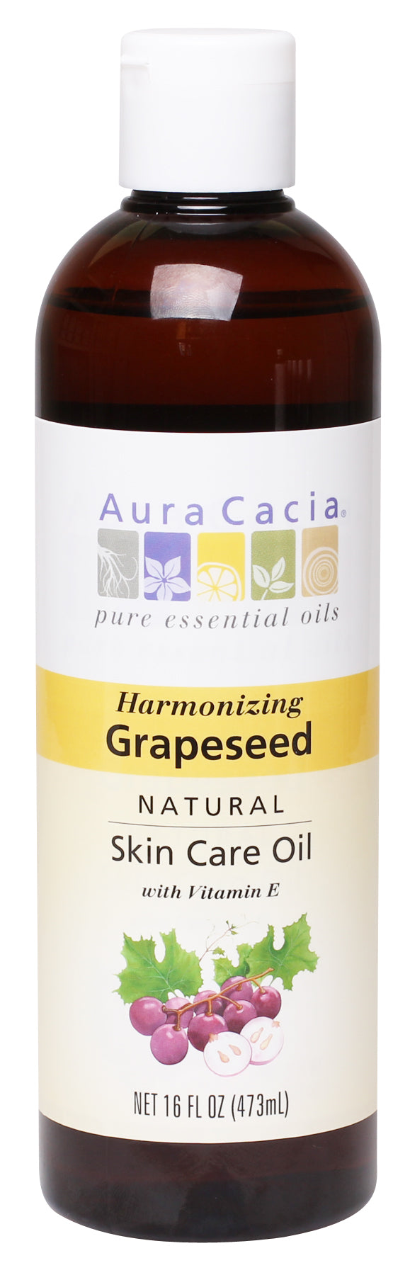 Aura Cacia - Grapeseed Oil - 473ml
