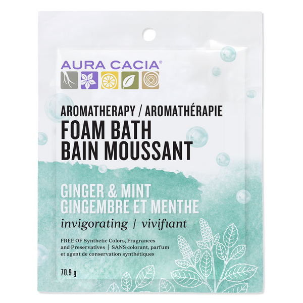 Aura Cacia - Ginger Mint Foam Bath