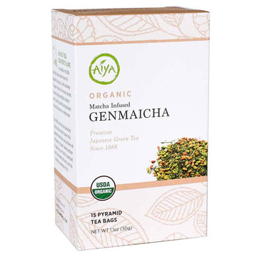 Aiya Company Limited - Organic Matcha Infused Genmaicha - 30 g