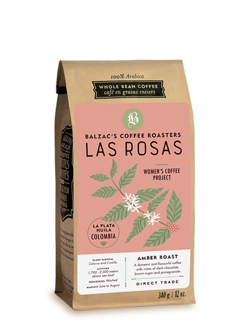 Balzac's Coffee Roasters - Colombian Las Rosas -Amber Roast