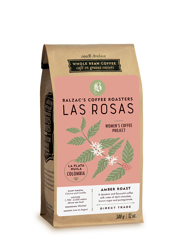 Balzac's Coffee Roasters - Colombian Las Rosas -Amber Roast