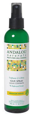 Andalou Naturals - Sunflower & Citrus Brilliant Shine Hair Spray
