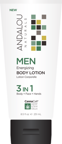 Andalou Naturals - Men Energizing Body Lotion