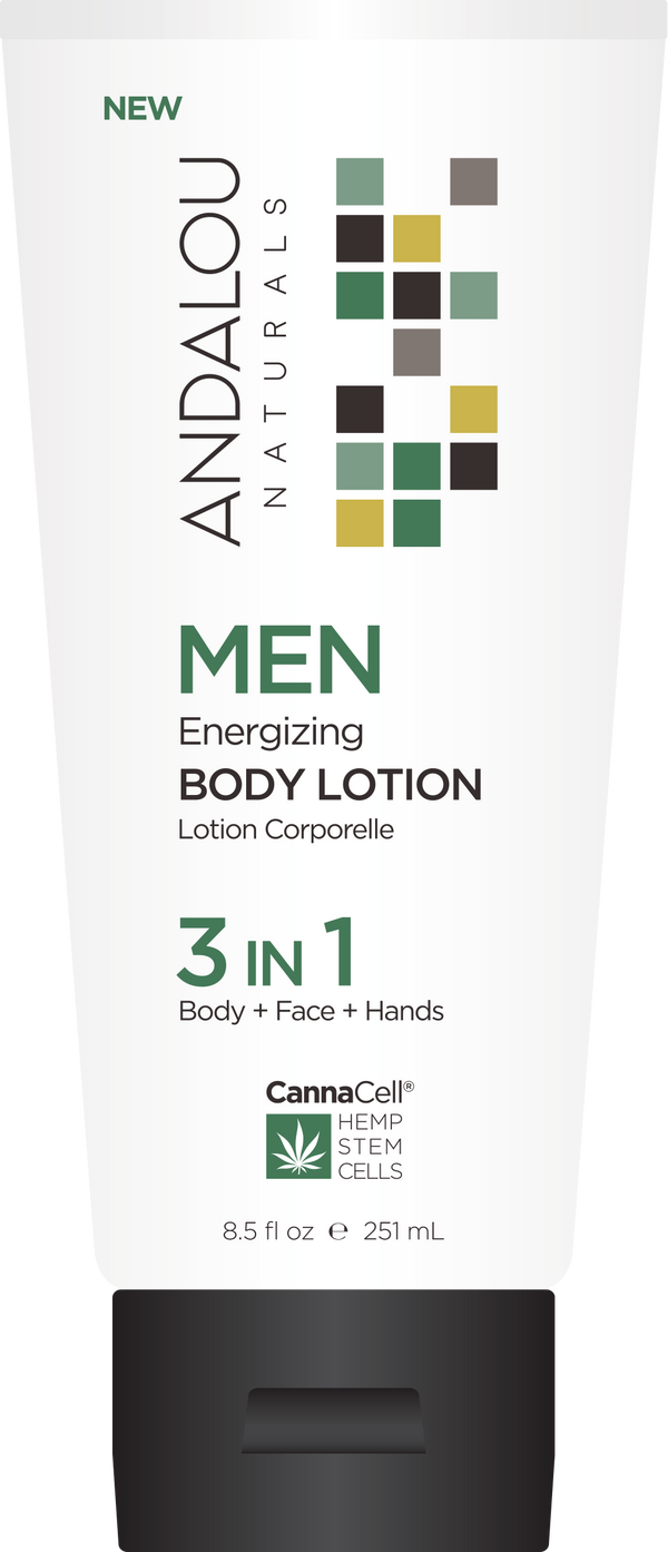 Andalou Naturals - Men Energizing Body Lotion