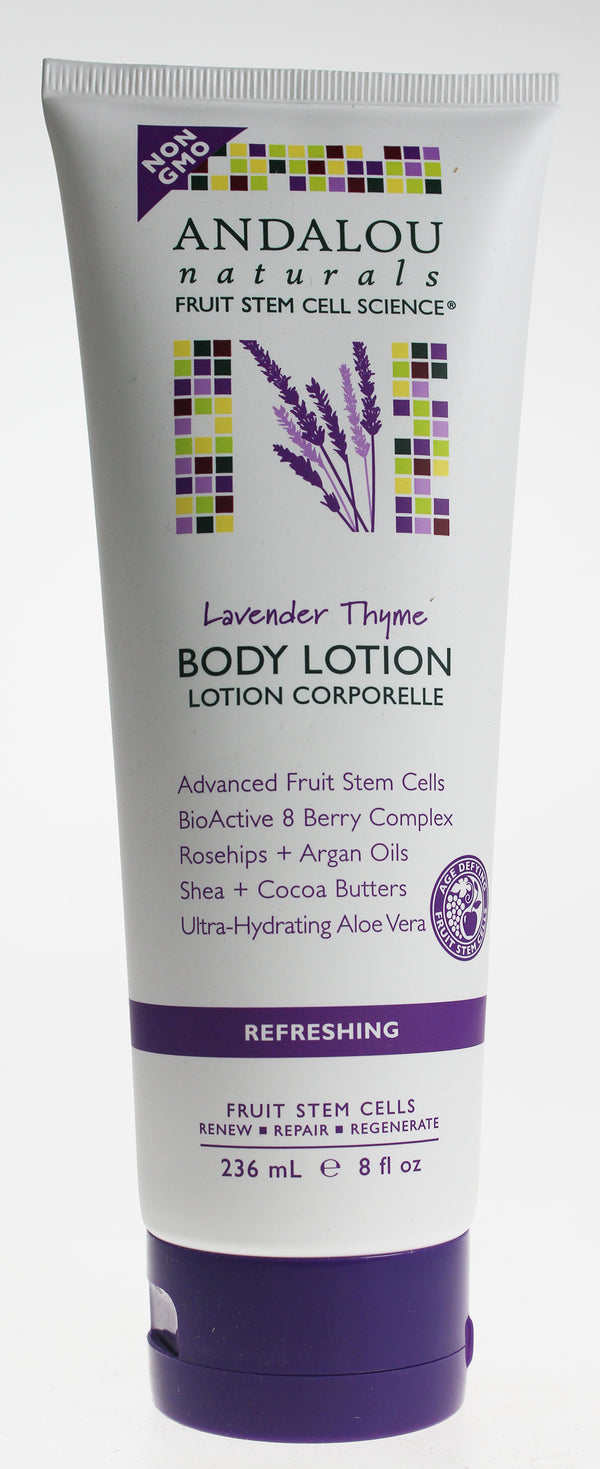Andalou Naturals - Lavender Thyme Refreshing Body Lotion - Small