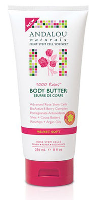 Andalou Naturals - 1000 Roses Velvet Soft Body Butter
