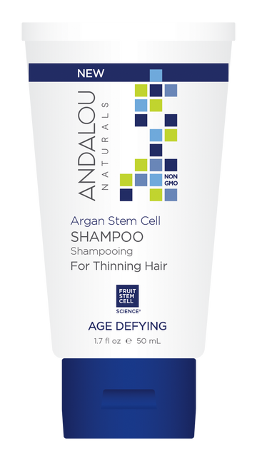 Andalou Naturals - Argan Oil & Shea Moisture Rich Shampoo - Travel Size