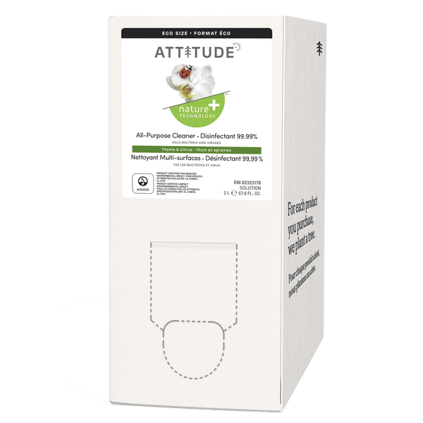 Attitude - Disinfectant 99.9%Thyme & Citrus 2L