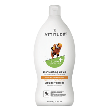 Attitude - Dishwashing Liquid - Citrus Zest