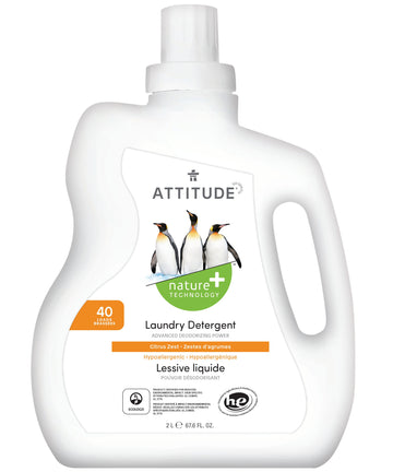 Attitude - Laundry Detergent Citrus Zest (40)