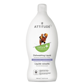 Attitude - Dishwashing Liquid Coriander & Olive