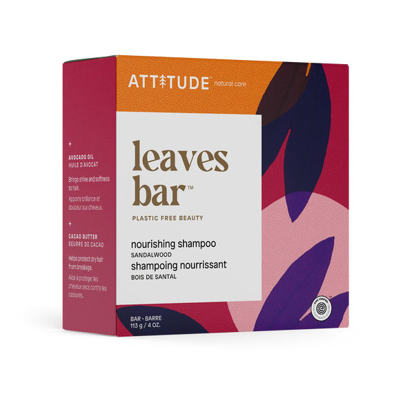 Attitude - Shampoo Bar - Nourishing Sandalwood