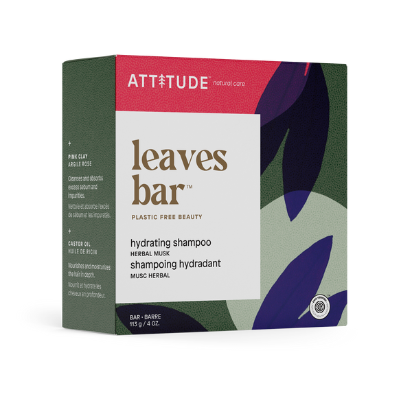 Attitude - Shampoo Bar - Hydrating Herbal Musk