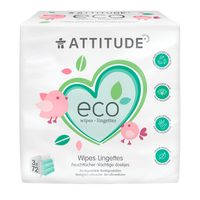 Attitude - Baby Wipes100% Biodegradable Refill