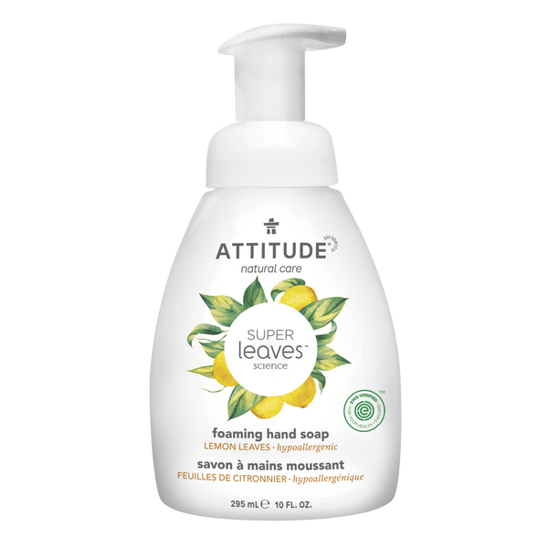 Attitude - Foaming Hand Soap - Lemon Leaves