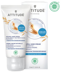 Attitude - Hand Cream - Fragrance Free