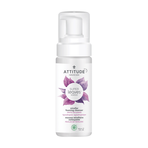 Attitude - Micellar Foaming Cleanser - White Tea