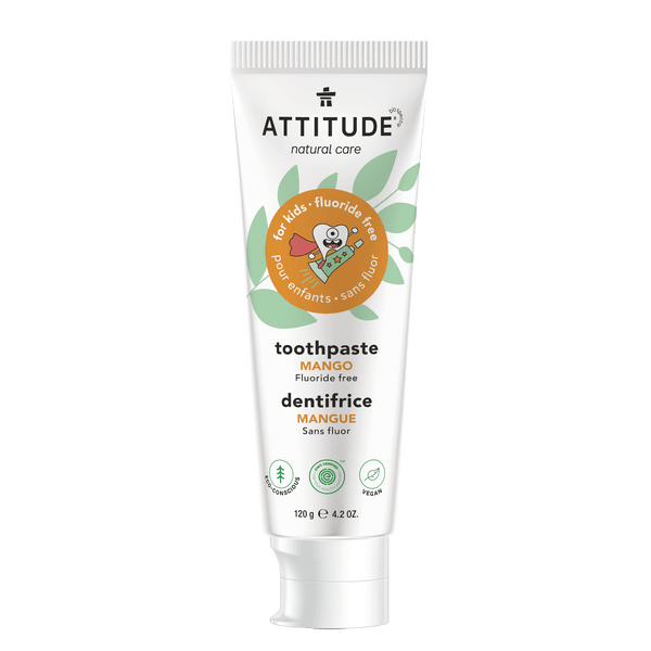 Attitude - Kids Fluoride-Free Toothpaste Mango Vanilla