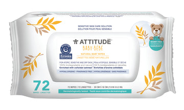 Attitude - Natural Baby Wipes