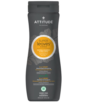Attitude - MEN 2in1 Shampoo & Body - Sport