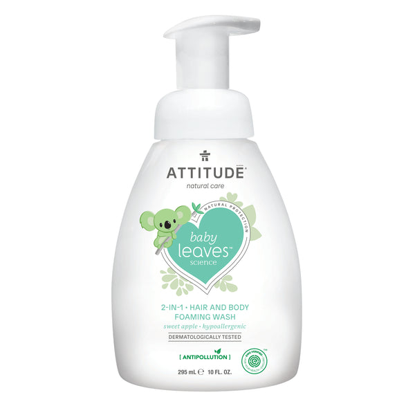 Attitude - 2in1 Foaming Wash Sweet Apple