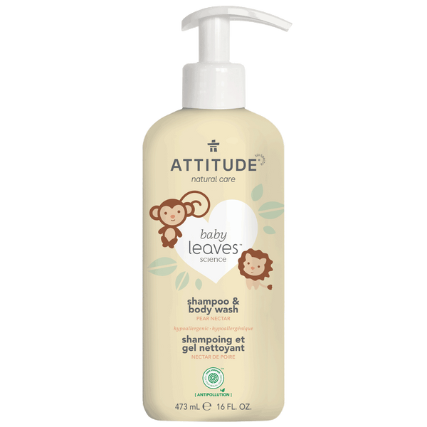 Attitude - 2in1 Shampoo Pear Nectar