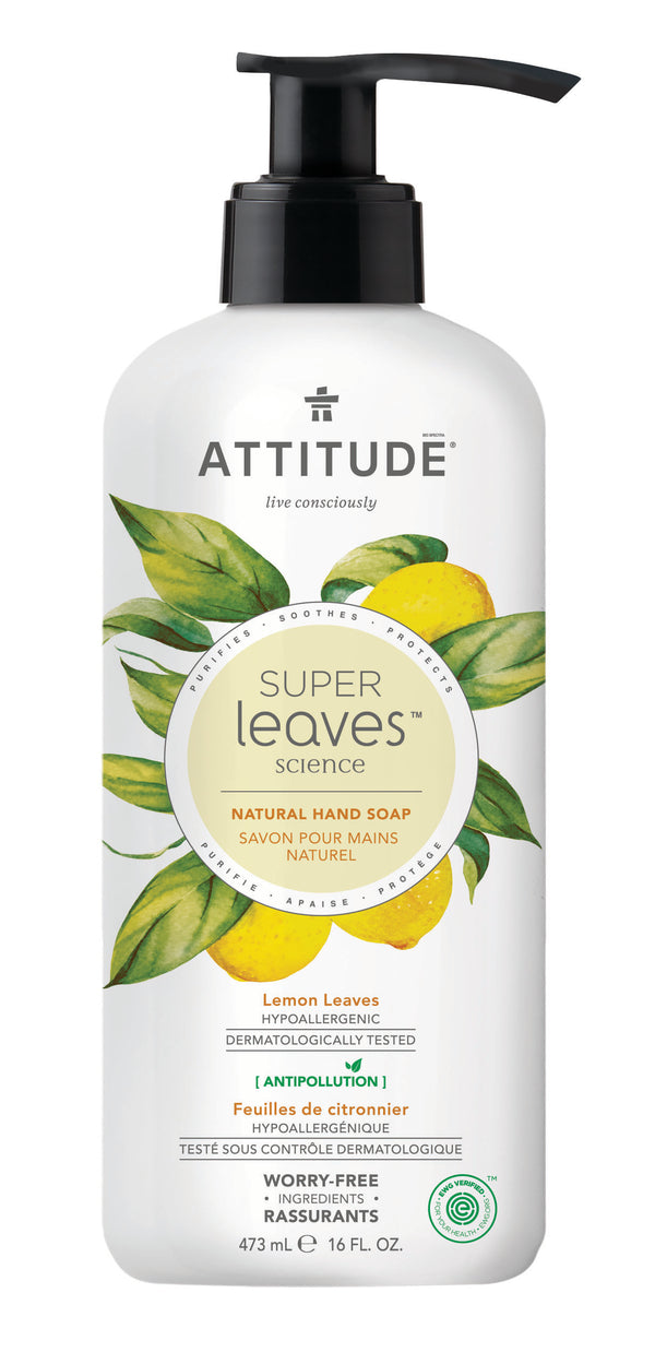 Attitude - Hand Soap - Lemon Leaves